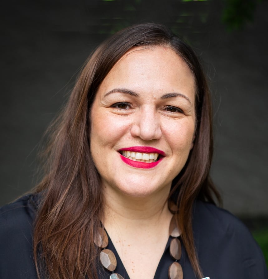 Headshot of Andria Zafirakou MBE